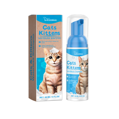 Yegbong 猫用清洁慕斯 猫咪清洁泡沫宠物护理温和不刺激清洁慕斯