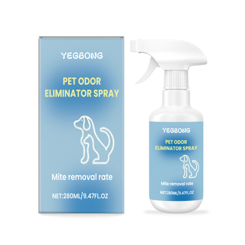 Yegbong 宠物除臭喷雾 宠物环境清洁异味猫砂盆窝垫车厢适用喷雾