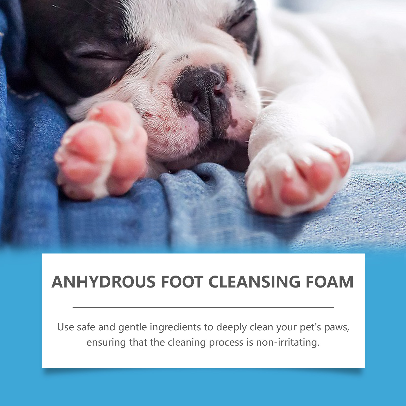 Spumă de curățare pentru lăbuțe cu perie din silicon pentru animale_voghion.com