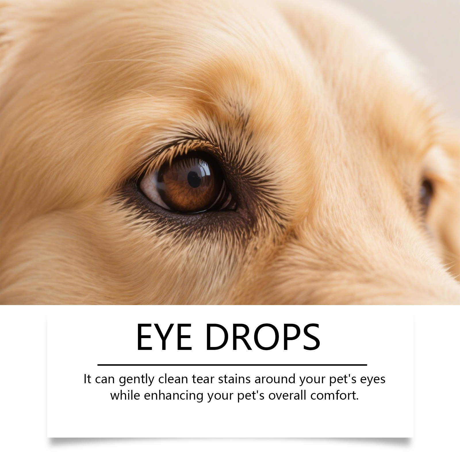 Yegbong Eye Pet Cats And Dogs General Daily Gentle Cleaning Tear Stain Secretion Care Drops_voghion.com