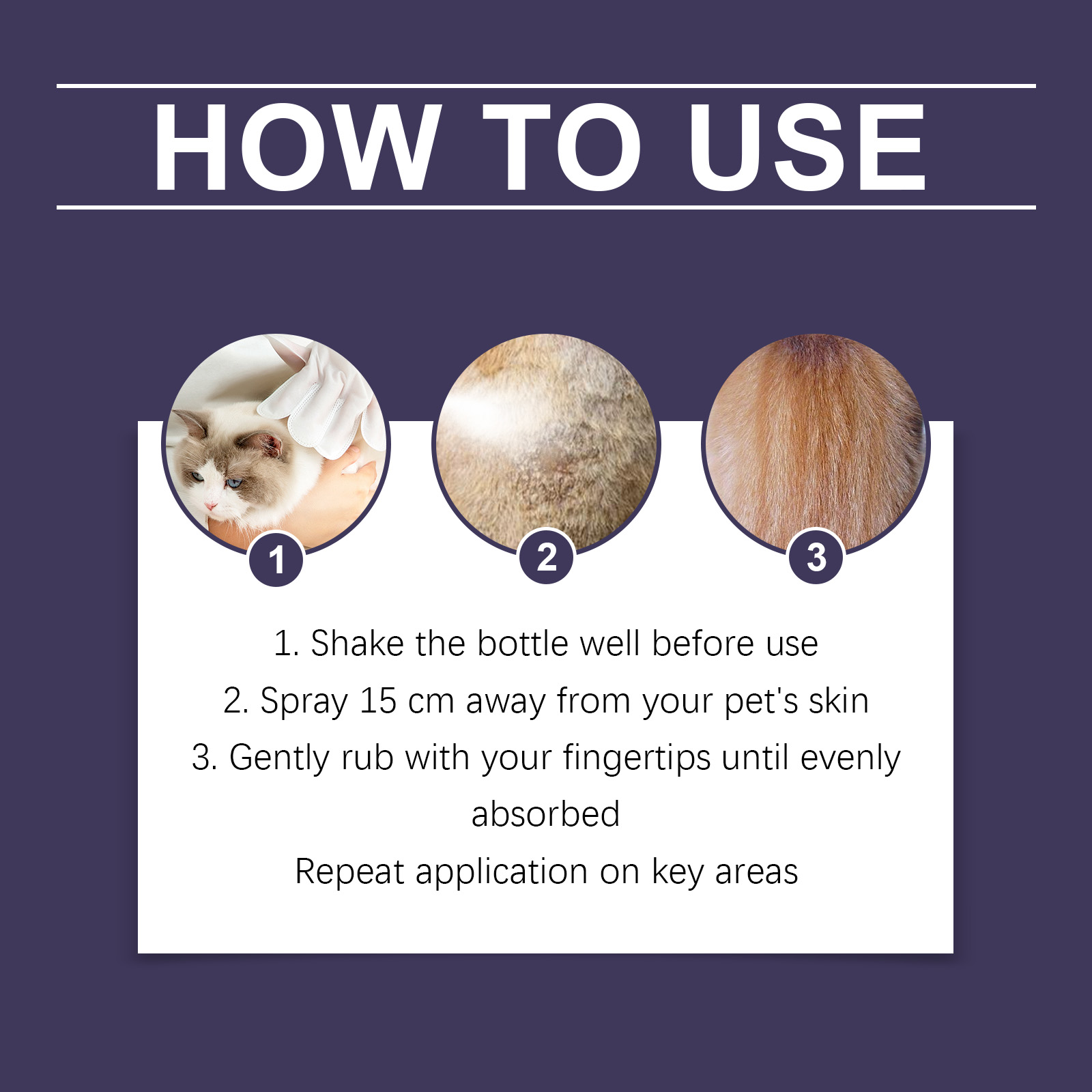 Pet Skin Soothing Protective Spray For Cats And Dogs Cleansing_voghion.com