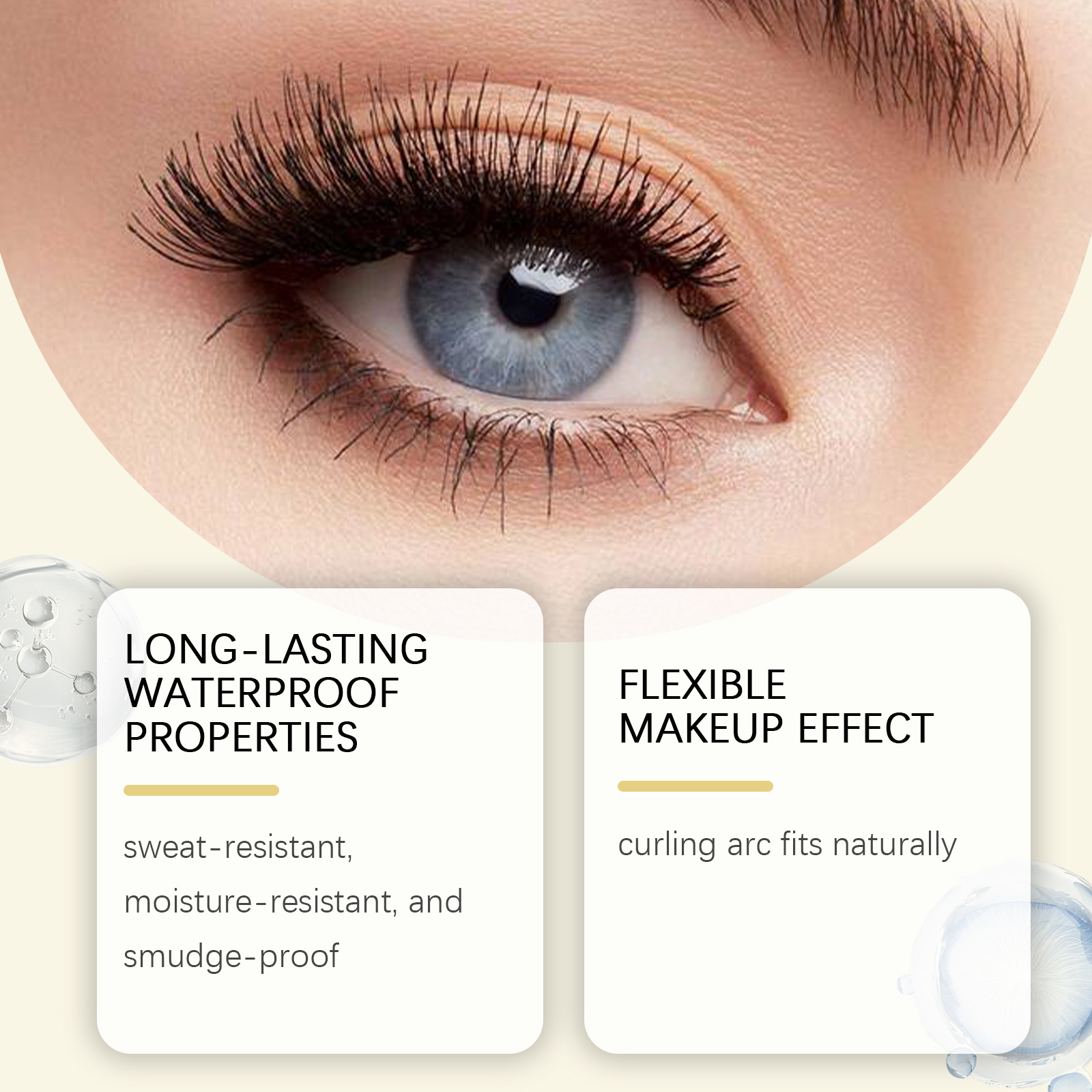zephoco Thick And Slender Mascara, Mascara Around The Eyes, Natural Without Makeup Smudging, Thick Without Lumps, And Sweat-Proof_voghion.com