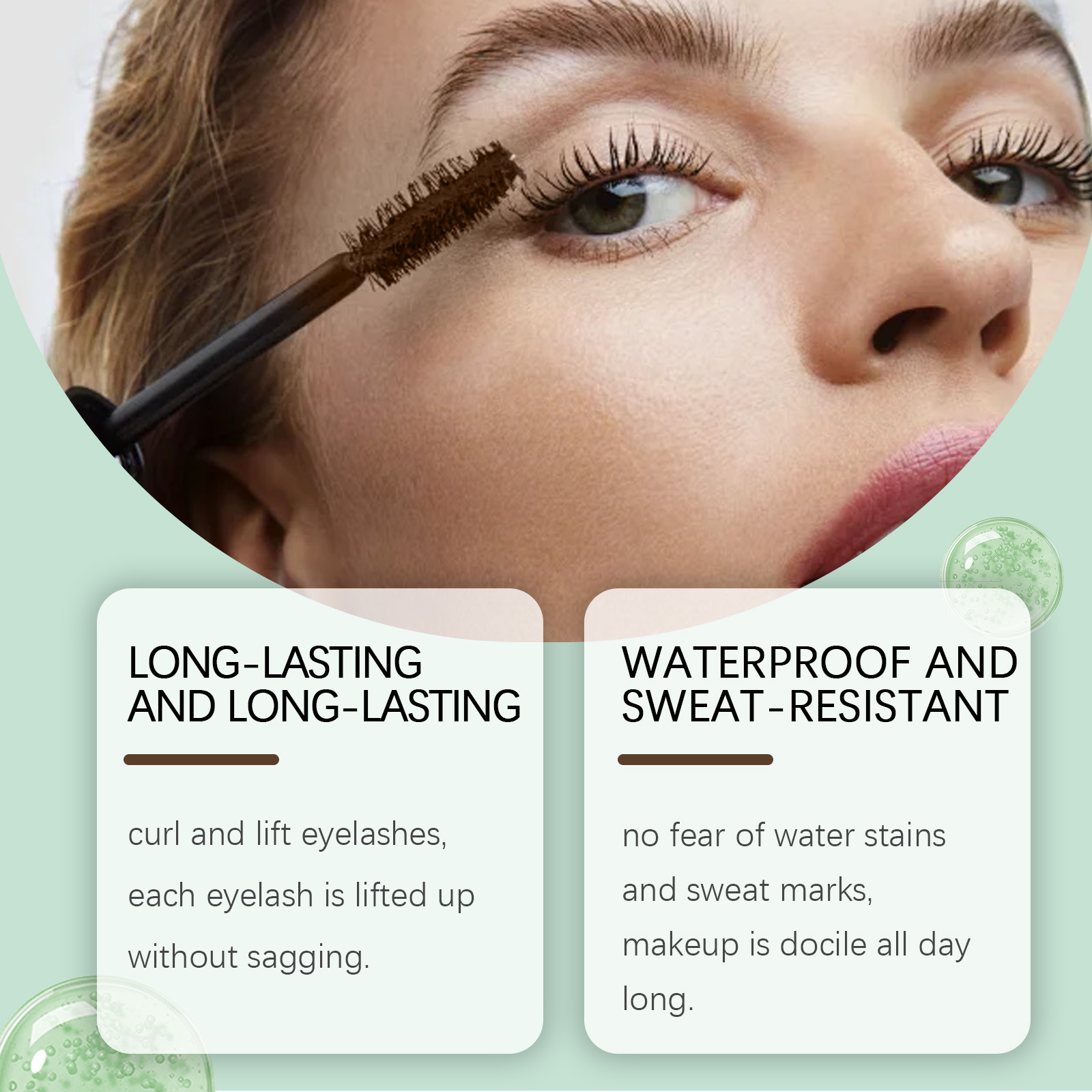 Mascara marrone zephoco per ciglia naturalmente curve e voluminose_voghion.com