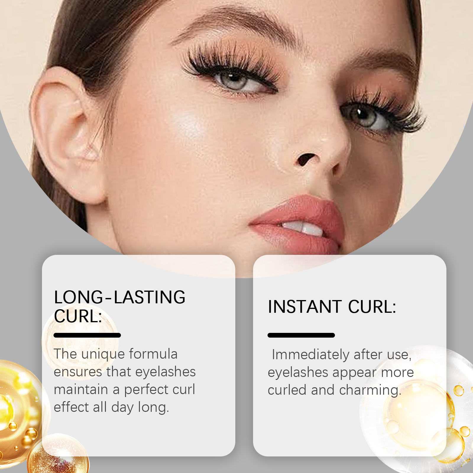 Zephoco Black Mascara Natural Curl Non-staining Daily Light Formula_voghion.com