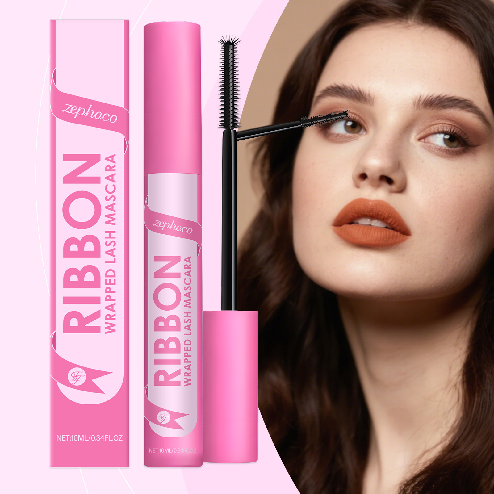 Zephoco Natural Curling Mascara Long Lasting Non Smudge Formula_voghion.com