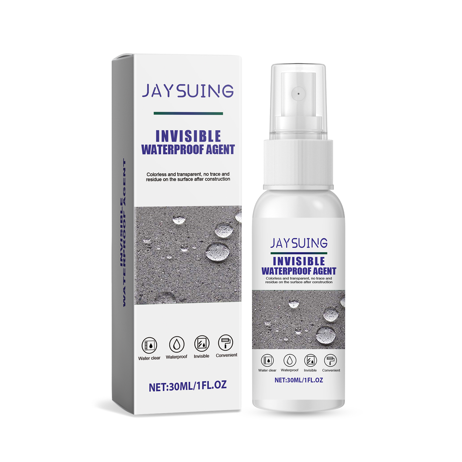 Jaysuing Invisible Agent Bathroom Penetrating Nano Transparent Spray Tile Waterproof Glue Leak Repair_voghion.com