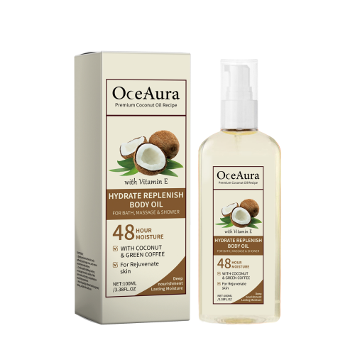OceAura 椰子润肤油 浸浴按摩保湿润肤舒缓滋养日常按摩身体油