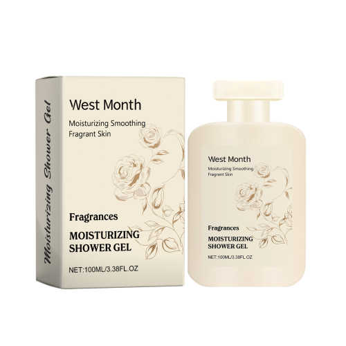 West Month 香氛保湿沐浴露 温和清洁身体肌肤柔滑滋润清爽留香