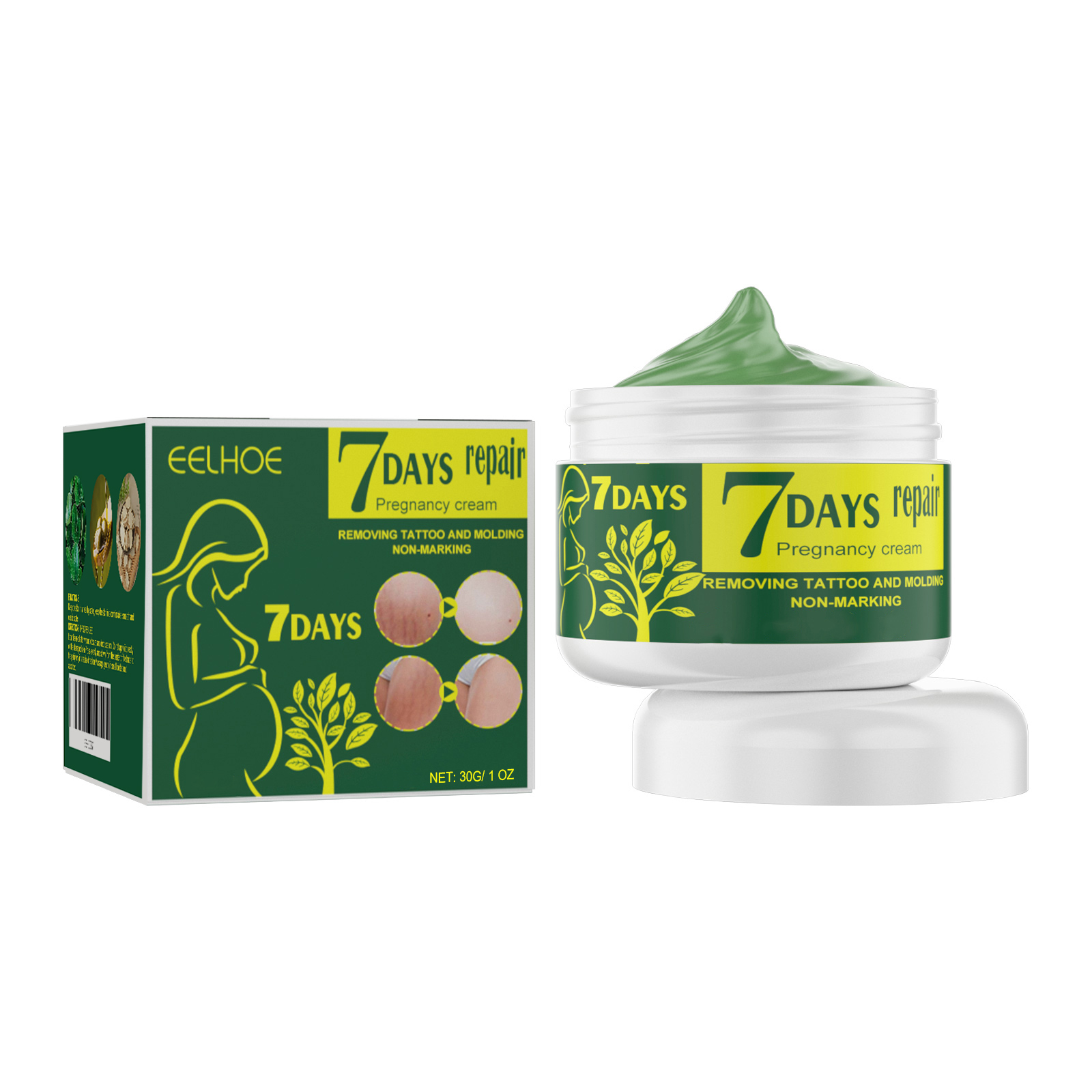 EELHOE 皮肤修护膏 日常温和滋润身体肌肤修护温和改善肤质护理膏
