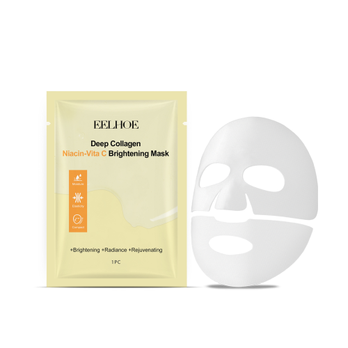 EELHOE 烟酸维生素C美白面膜（袋装）补水保湿滋润肌肤日常护肤美肤面膜