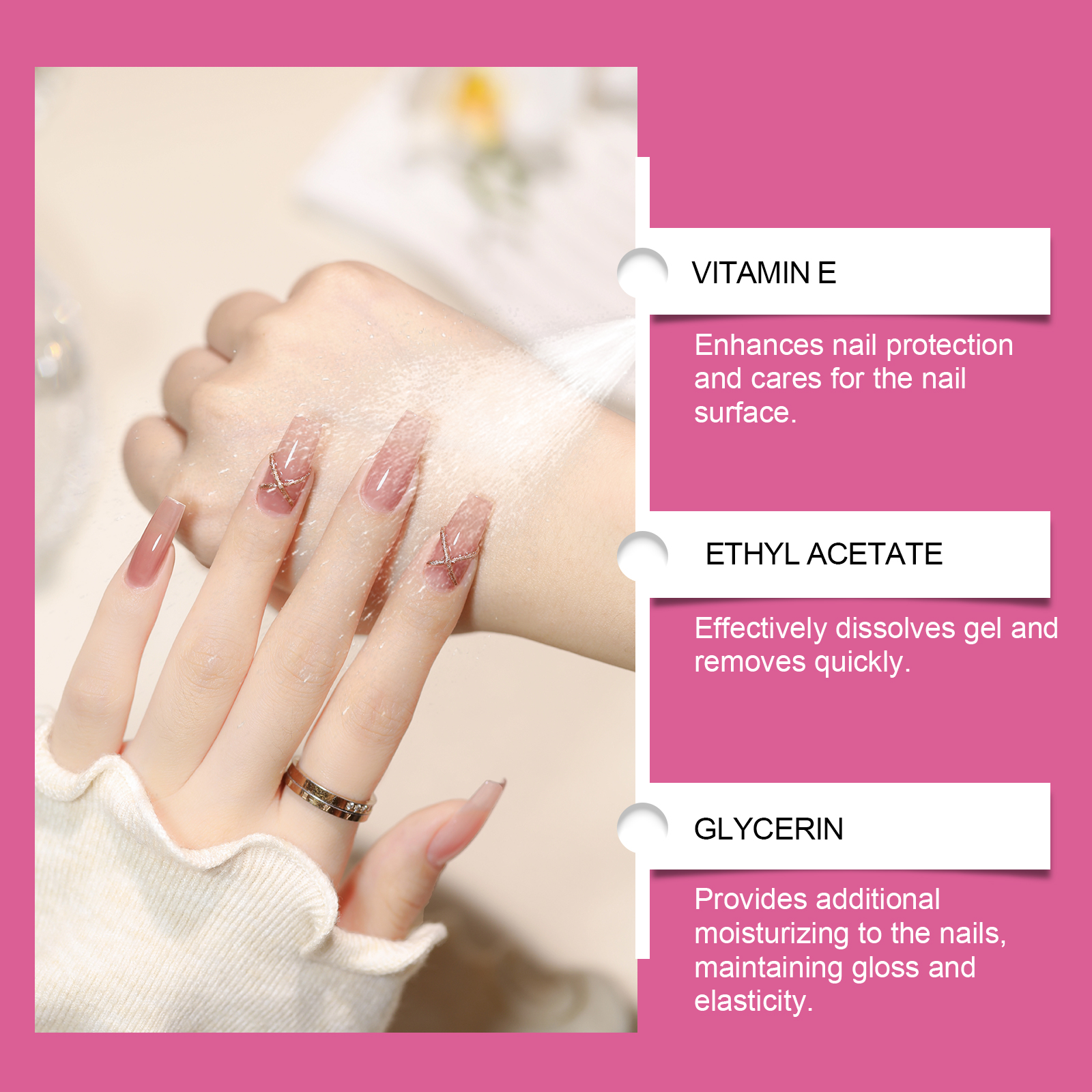 Eelhoe Nagelkleberentferner Sanfter Nagellackentferner Für Gel_voghion.com