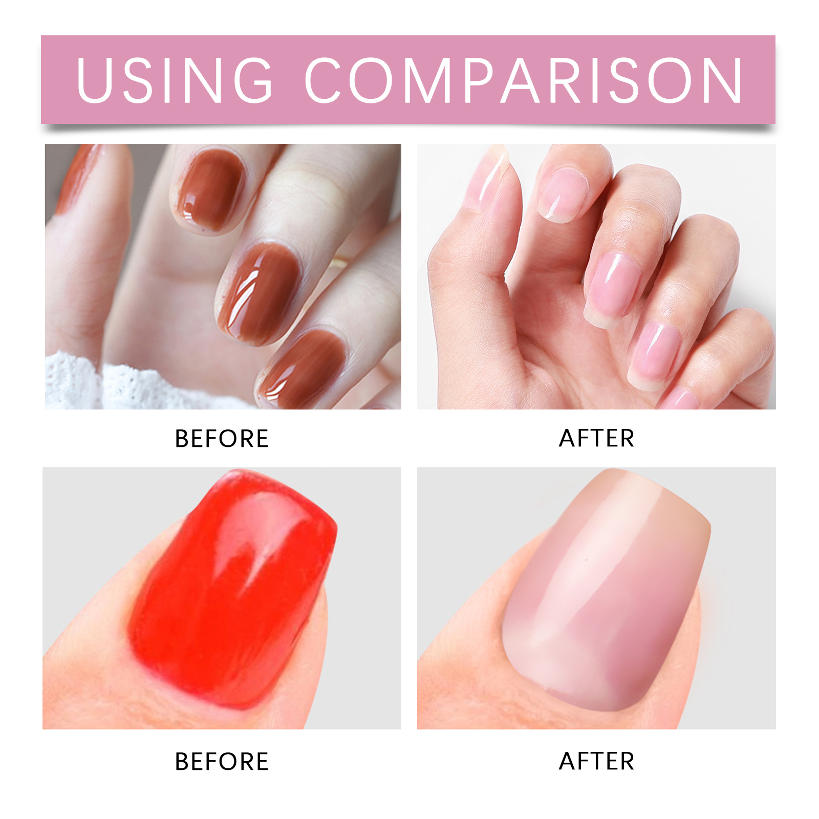 Eelhoe Nagelkleberentferner Sanfter Nagellackentferner Für Gel_voghion.com