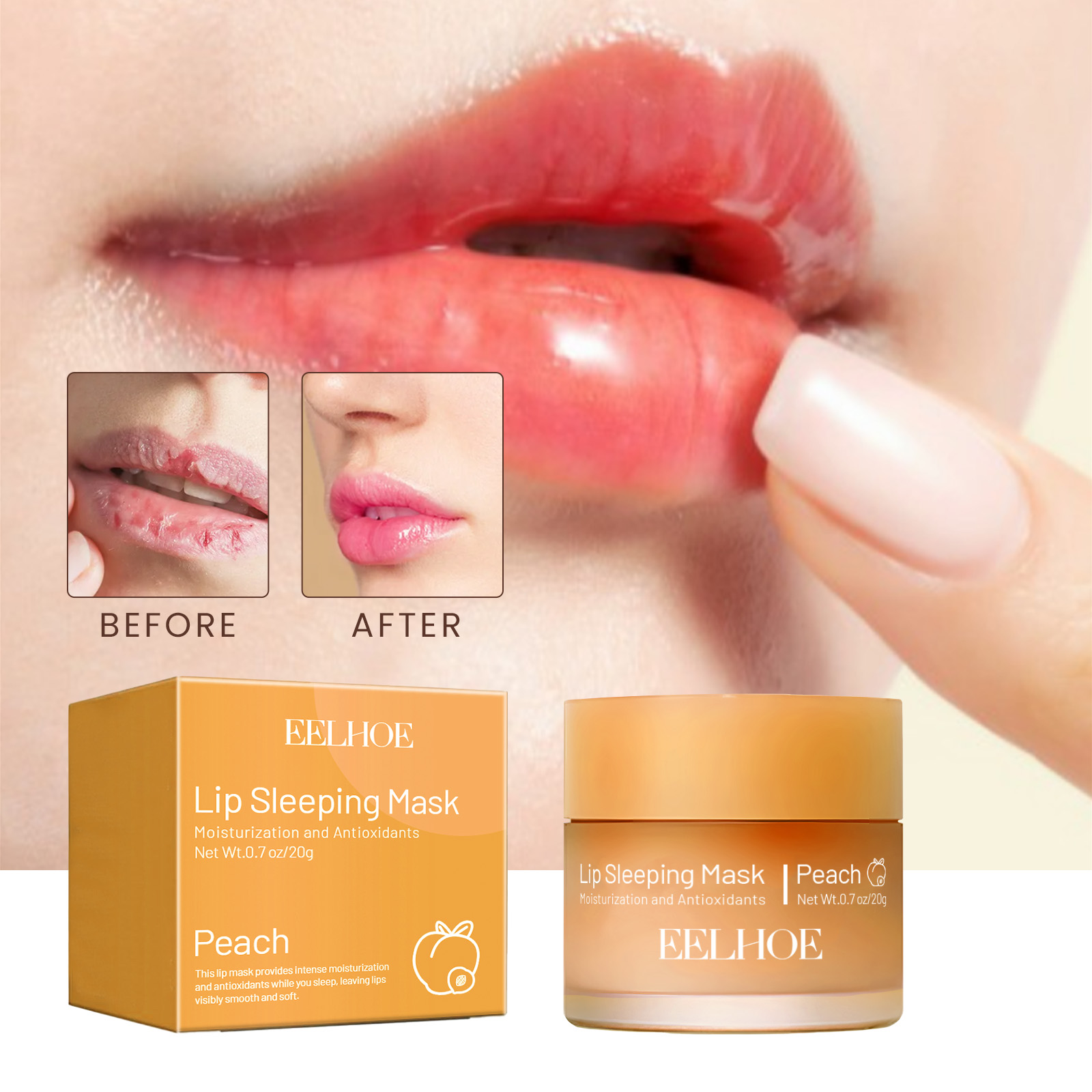 eelhoe-lip-sleeping-mask-moisturizing-gently-exfoliating-dead-skin-plump-smooth-lip-mask eelhoe-lip-sleeping-mask-moisturizing-gently-exfoliating-dead-skin-plump-smooth-lip-mask