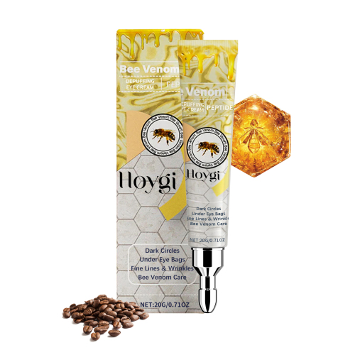 Hoygi蜂毒眼部精华霜 温和补水滋润柔嫩眼周肌肤提升弹性精华霜