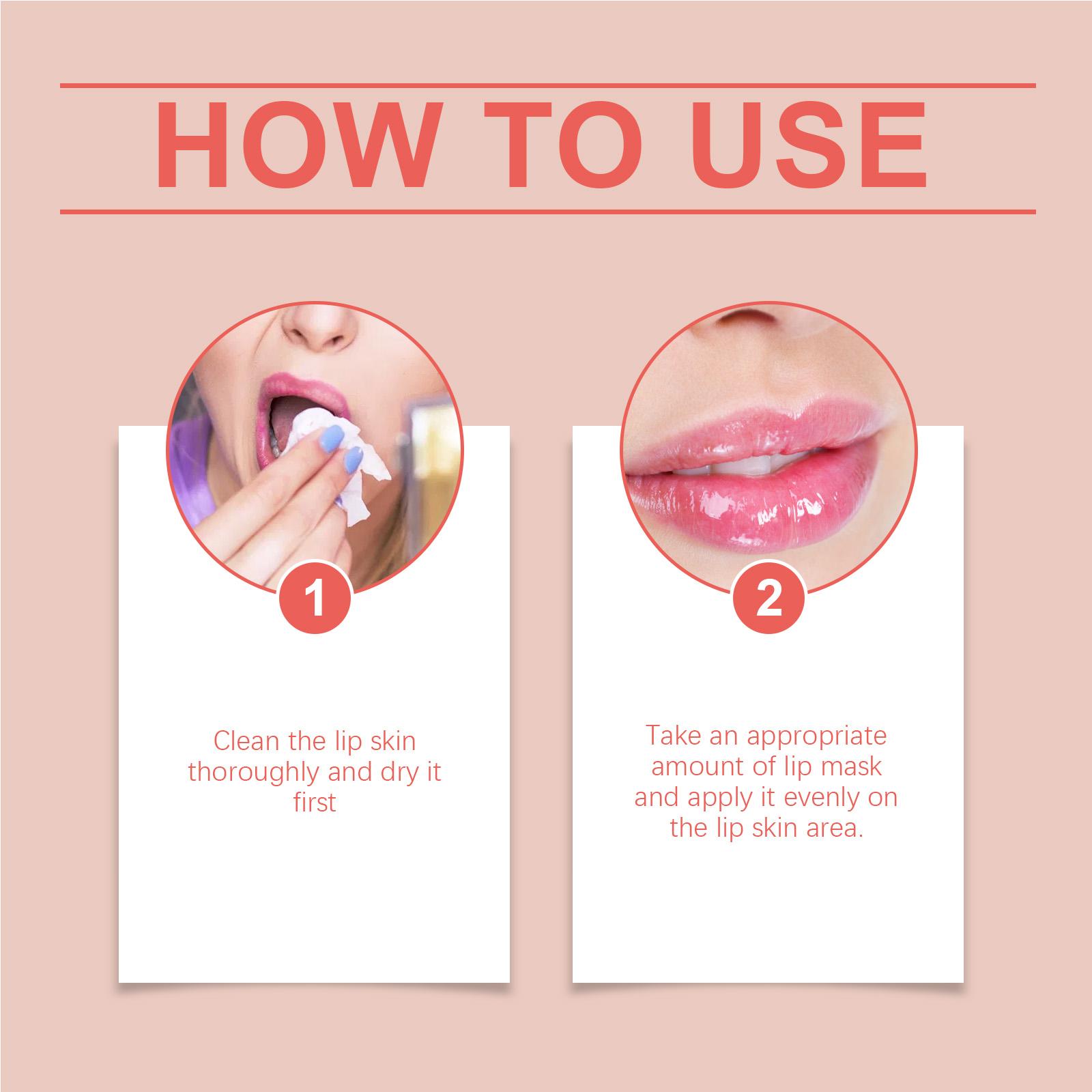 Hoygi Strawberry Lip Mask, Lighten Lip Lines And Gently Moisturize Lips, Remove Dead Skin And Moisturize Lips_voghion.com