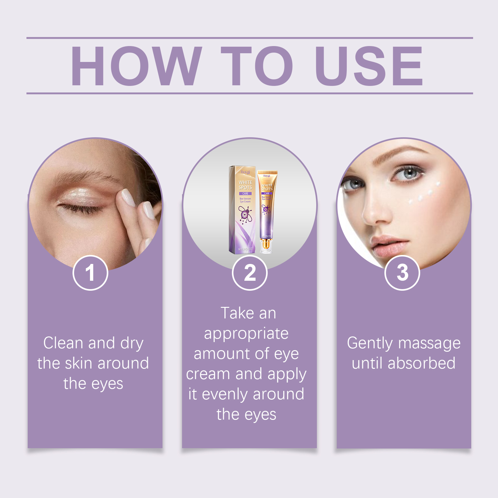 Hoygi Care Eye Cream Eye Care, Moisturizing, Moisturizing And Anti-Wrinkle Multi-Effect Revitalizing Eye Repair Cream_voghion.com