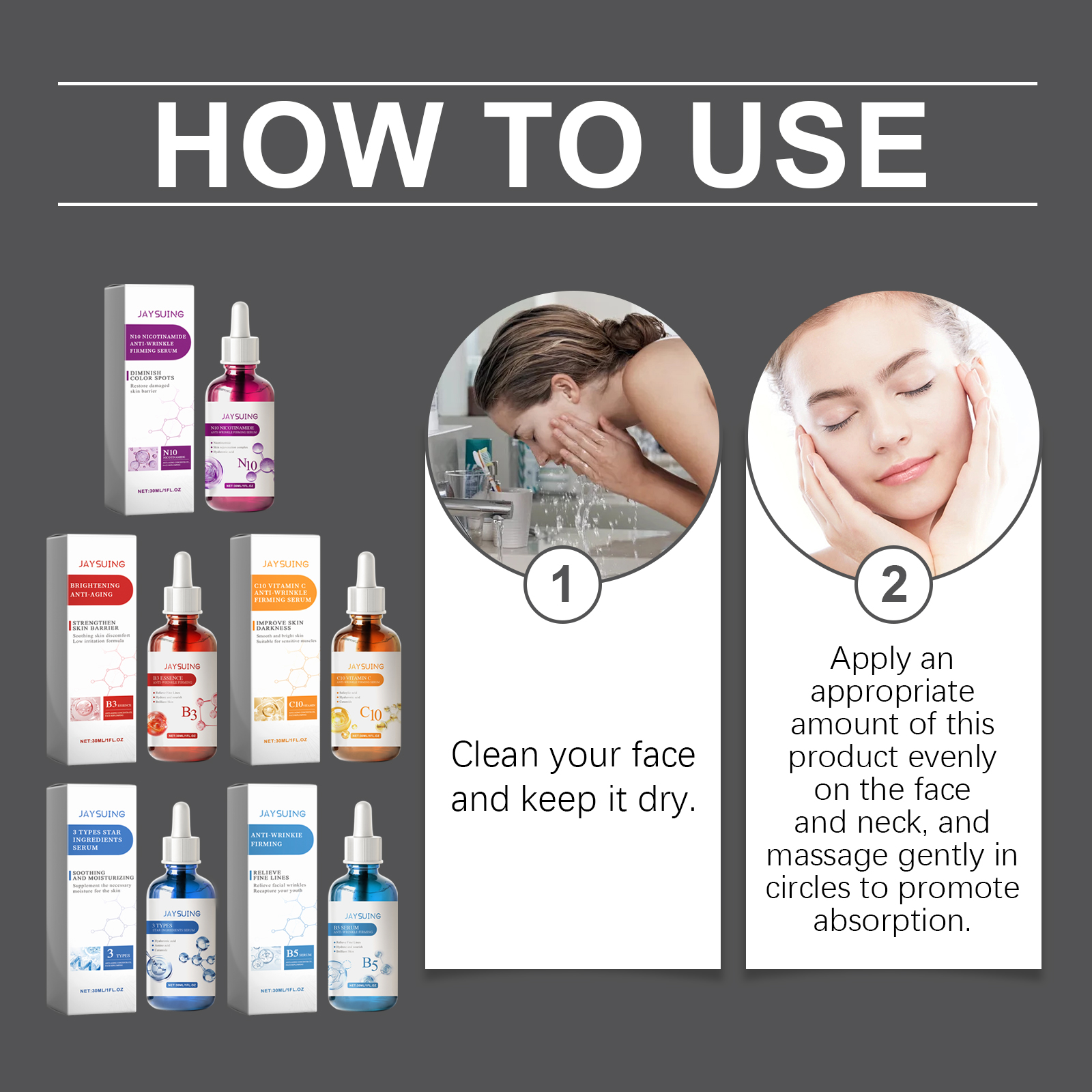 jaysuing-serum-gift-box-5-piece-facial-moisturizing-and-hydrating-daily-repair-serum-gift-box