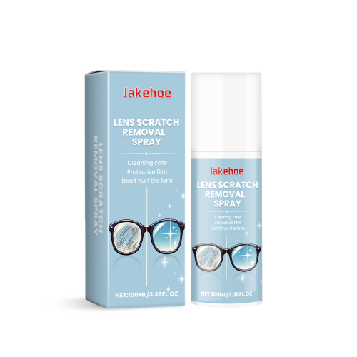 Jakehoe 镜片划痕清洁剂 镜片划痕喷雾清洁翻新去除刮痕镜片养护