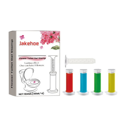 JAKEHOE 厕所凝胶除臭花 家用厕所除垢除臭留香去异味马桶清洁剂