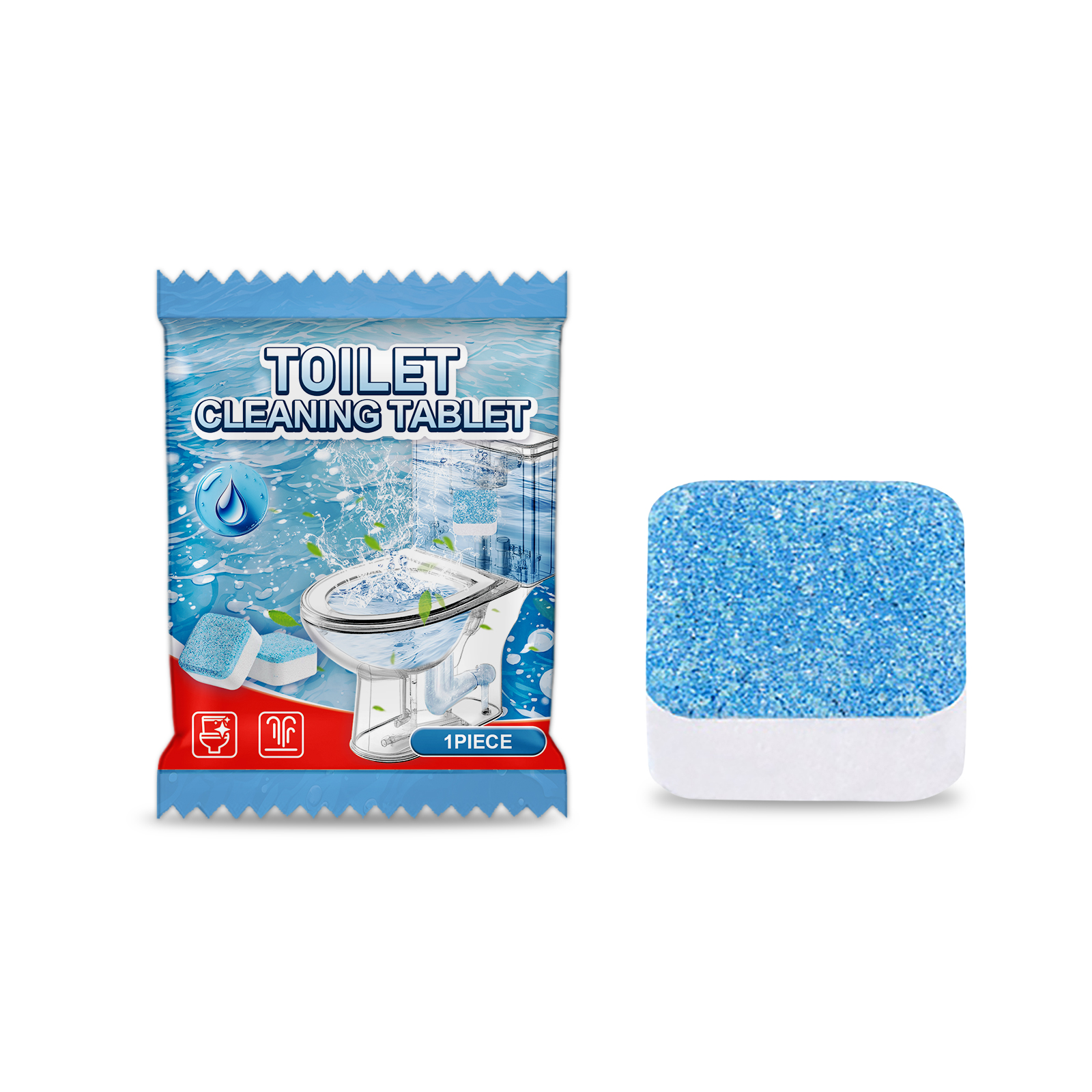 Jakehoe Toilet Cleaning Tablets: Powerful Scale and Odor Removal for Pristine Cleanliness