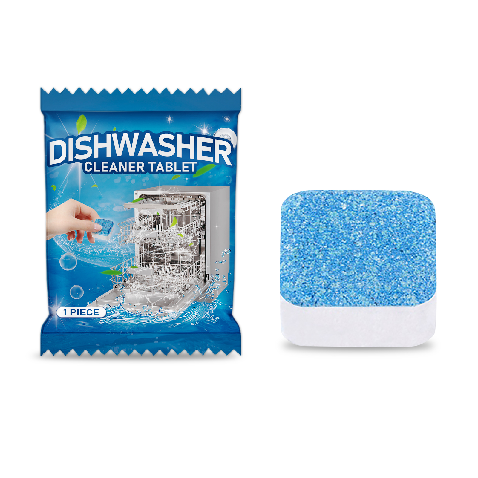 Jakehoe Dishwasher Cleaning Effervescent Tablets: Efficiently Removes Grease, Odors, and Restores Shine