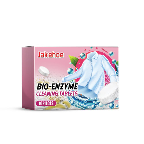 Jakehoe 衣物去污泡腾片 生物酶爆炸盐家用衣物去污去渍留香清洁