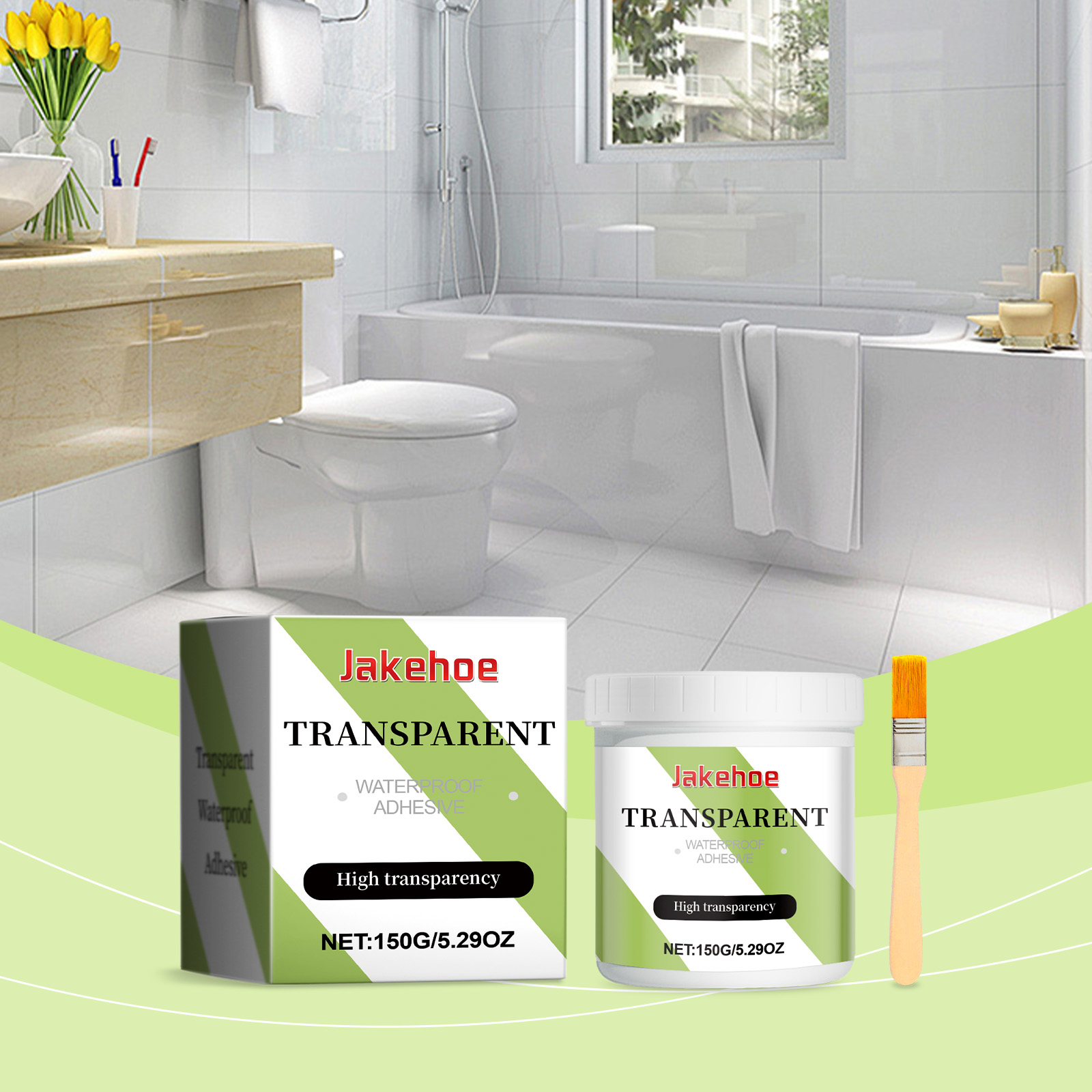 jakehoe Универсальный водостойкий герметик - Ремонт дома, герметизация швов, долговечный и износостойкий