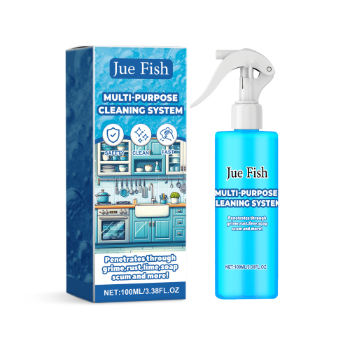 Jue-Fish 厨房油污泡沫清洁剂 多功能温和去污厨房灶台清洁用品
