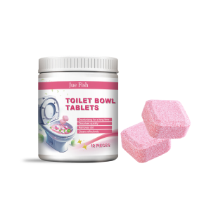 Jue-Fish Toilet Toilet Cleaning Effervescent Tablet, Household Toilet Toilet Odor, Dirt, Toilet Cleaning