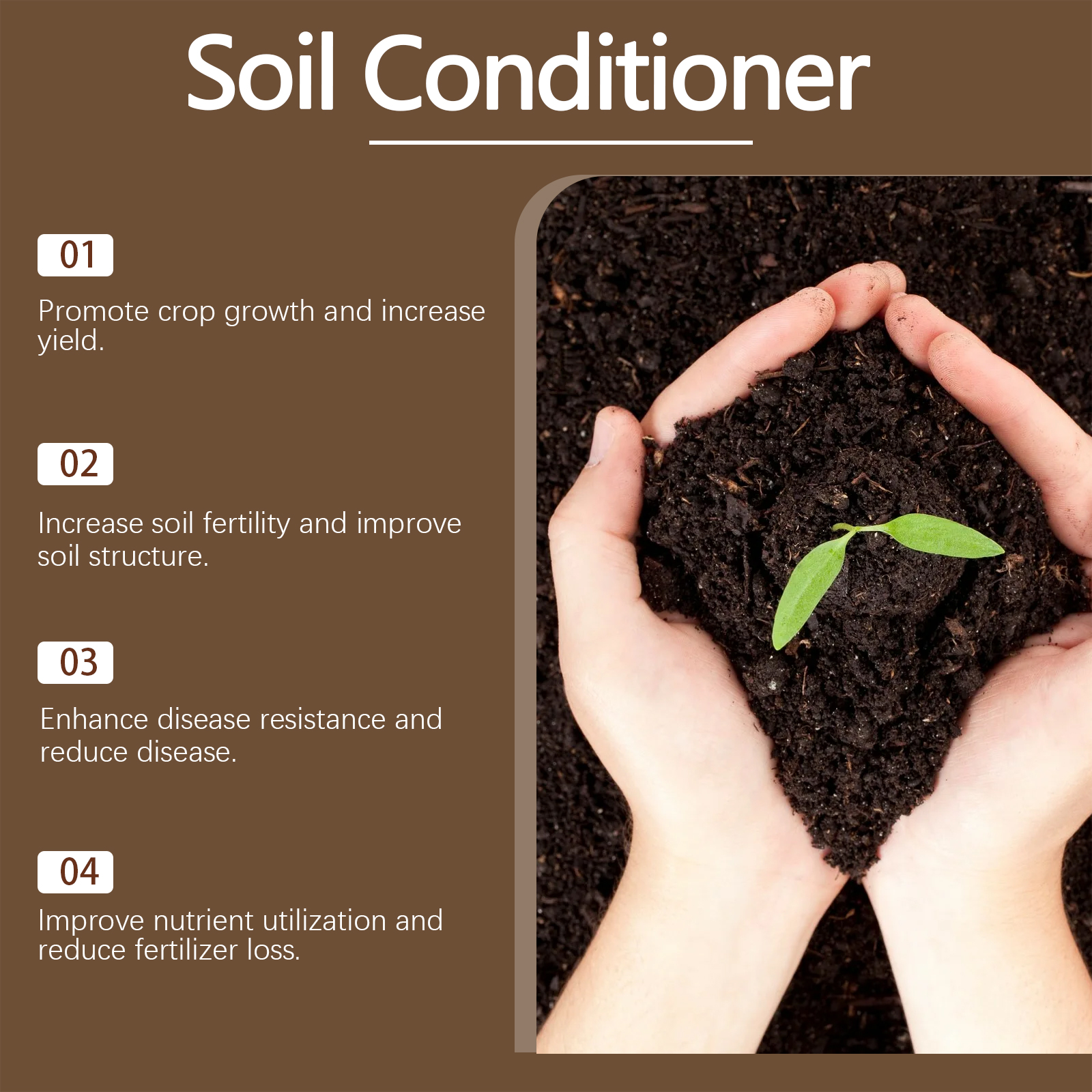 MoonSpry Улучшитель почвы: активирует почву для более здорового роста растений
