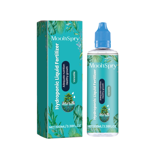 MoonSpry 水培液体肥料 草坪绿叶生长营养液植物浓缩肥料补充剂
