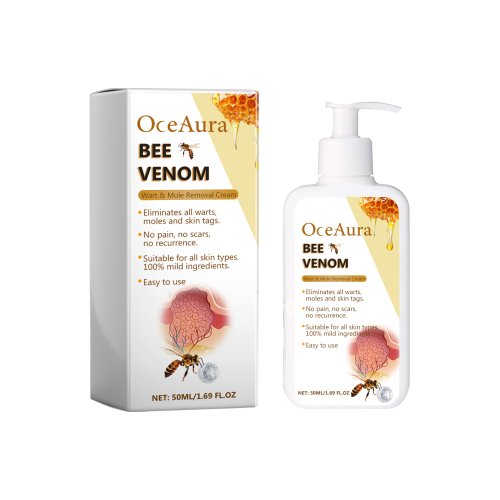 OceAura 蜂毒克尤护理霜 草本植物精华日常温和清洁修护肌肤护理霜