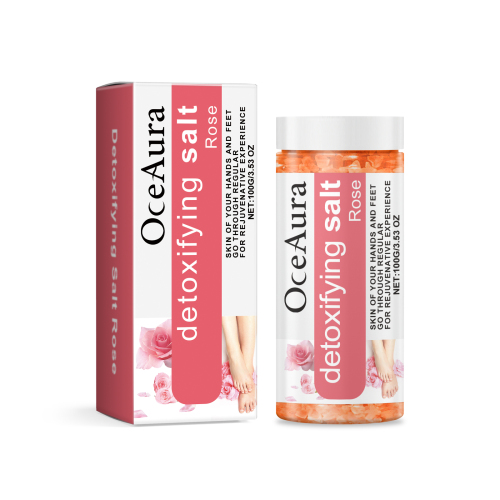 OceAura 玫瑰味足浴盐 温和清洁足部滋养舒缓柔软肌肤保湿泡脚盐