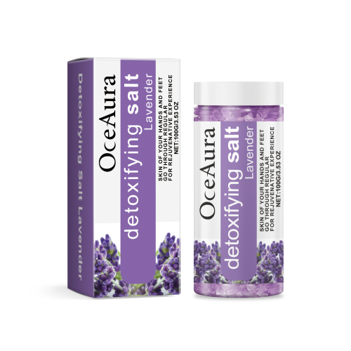OceAura 薰衣草味足浴盐 温和清洁足部滋养舒缓柔软肌肤保湿泡脚盐