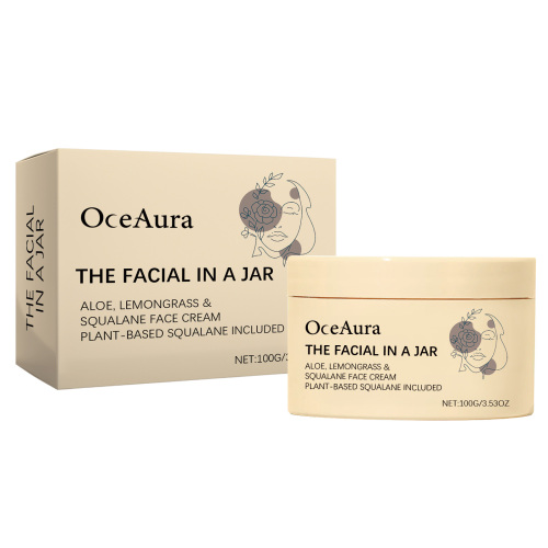 OceAura 面部保湿霜 面部肌肤透亮修护滋润补水清爽不粘腻保湿面霜
