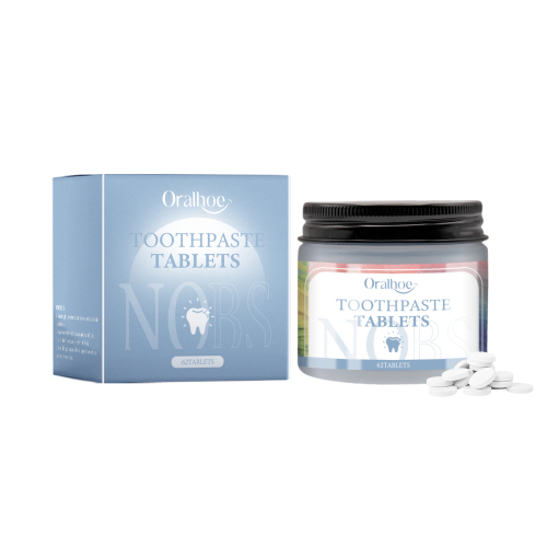 Oralhoe 牙膏片 温和成分清洁牙齿污垢保护牙釉质牙齿护理牙膏片