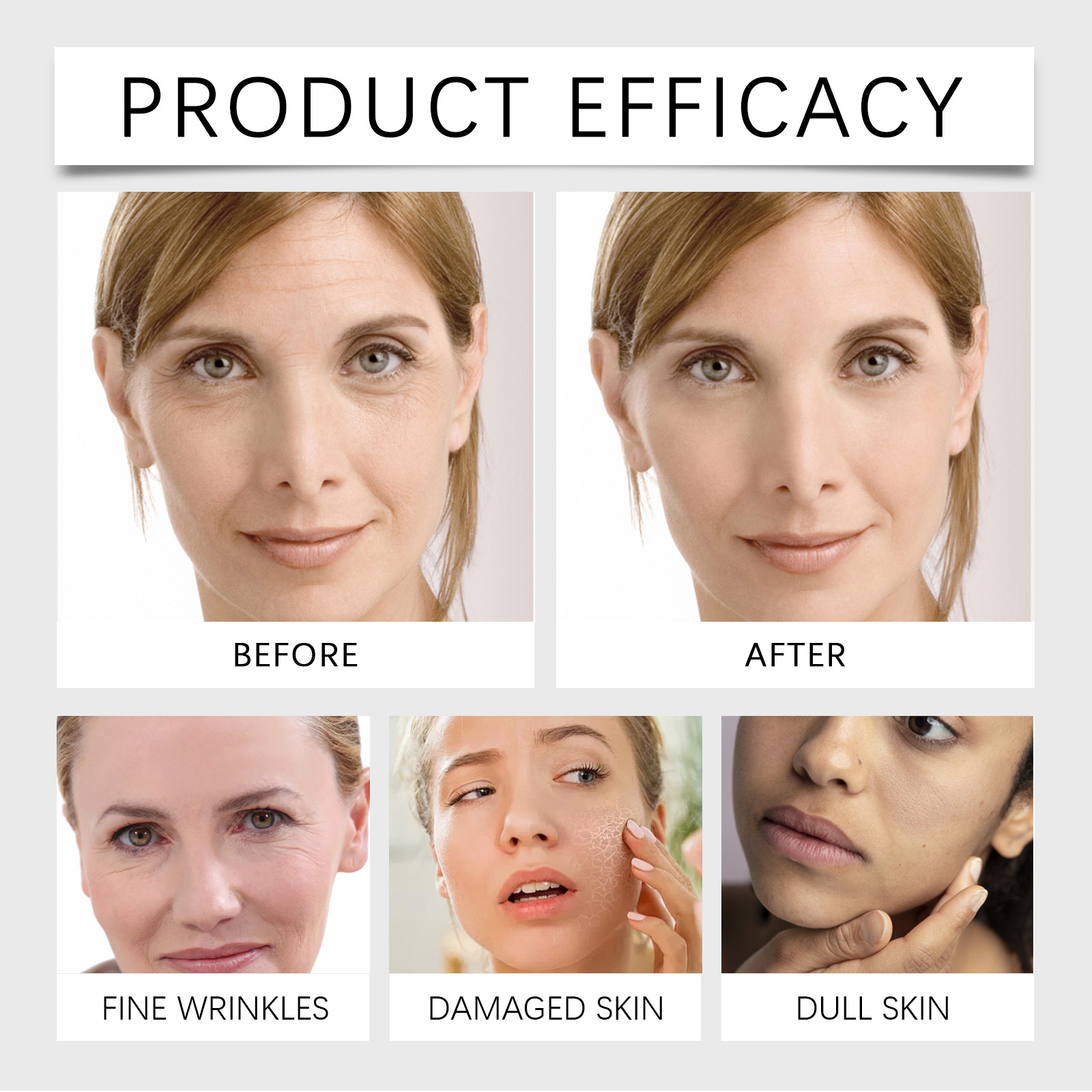 OUHOE Collagen Brightening Serum Facial Skin Moisturizing, Anti-Wrinkle, Anti-Aging, Firming And Moisturizing Skin Care_voghion.com