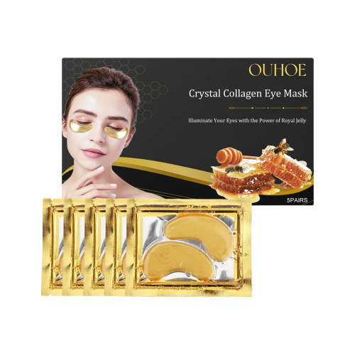 OUHOE 水晶胶原蛋白眼膜 温和补水眼周肌肤眼部纹路胶原蛋白眼膜