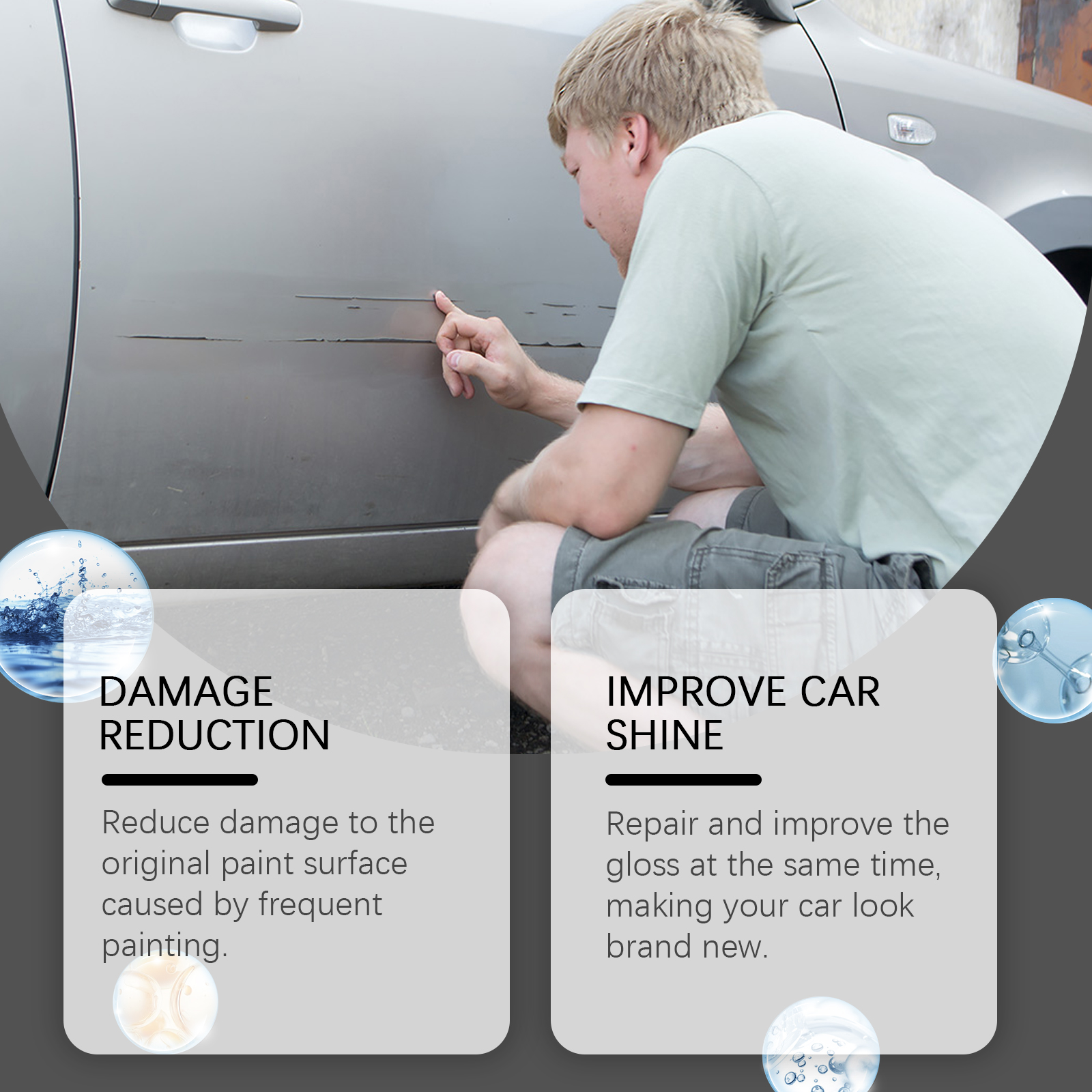 Rayhong Car Scratch Repair Paint Pen, Multi-Color Optional Protective Paint Coating To Cover Scratches_voghion.com