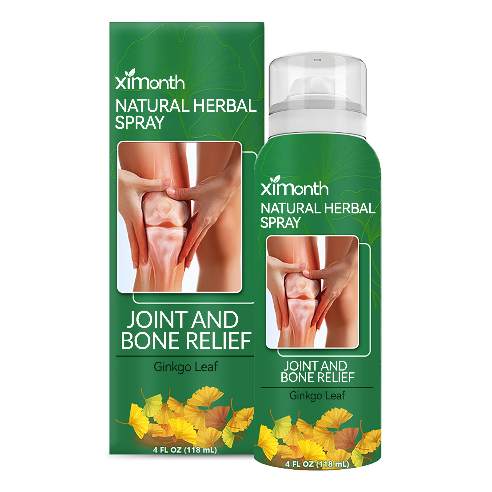 Ximonth Natural Herbal Spray, Relieve Hand Ankle Wrist Knee Joint Bunion Sore Muscle And Bone Activating Care