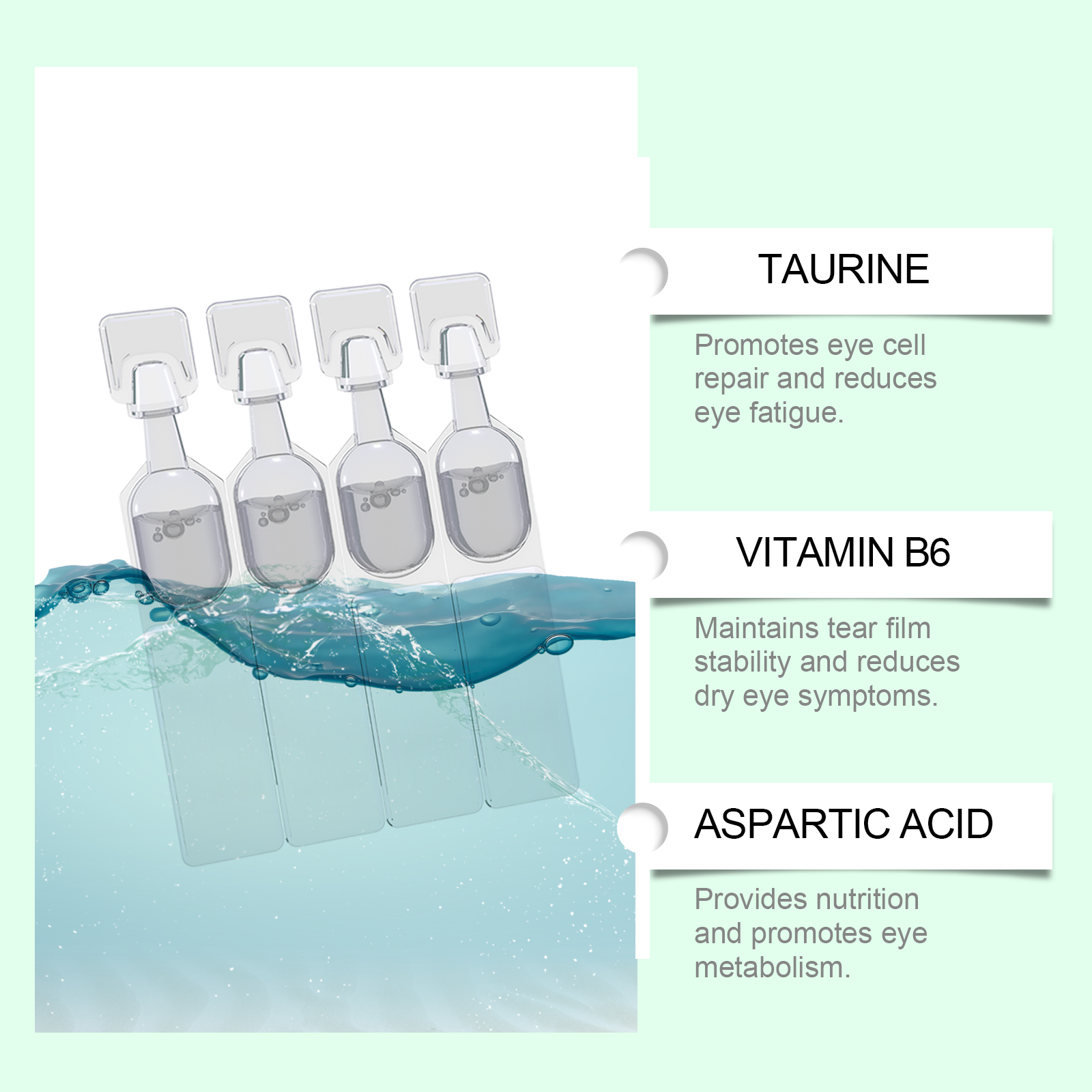 Ximonth Eye Care Eye Drops Relieve Dry Eyes Daily Eye Care Eye Drops_voghion.com