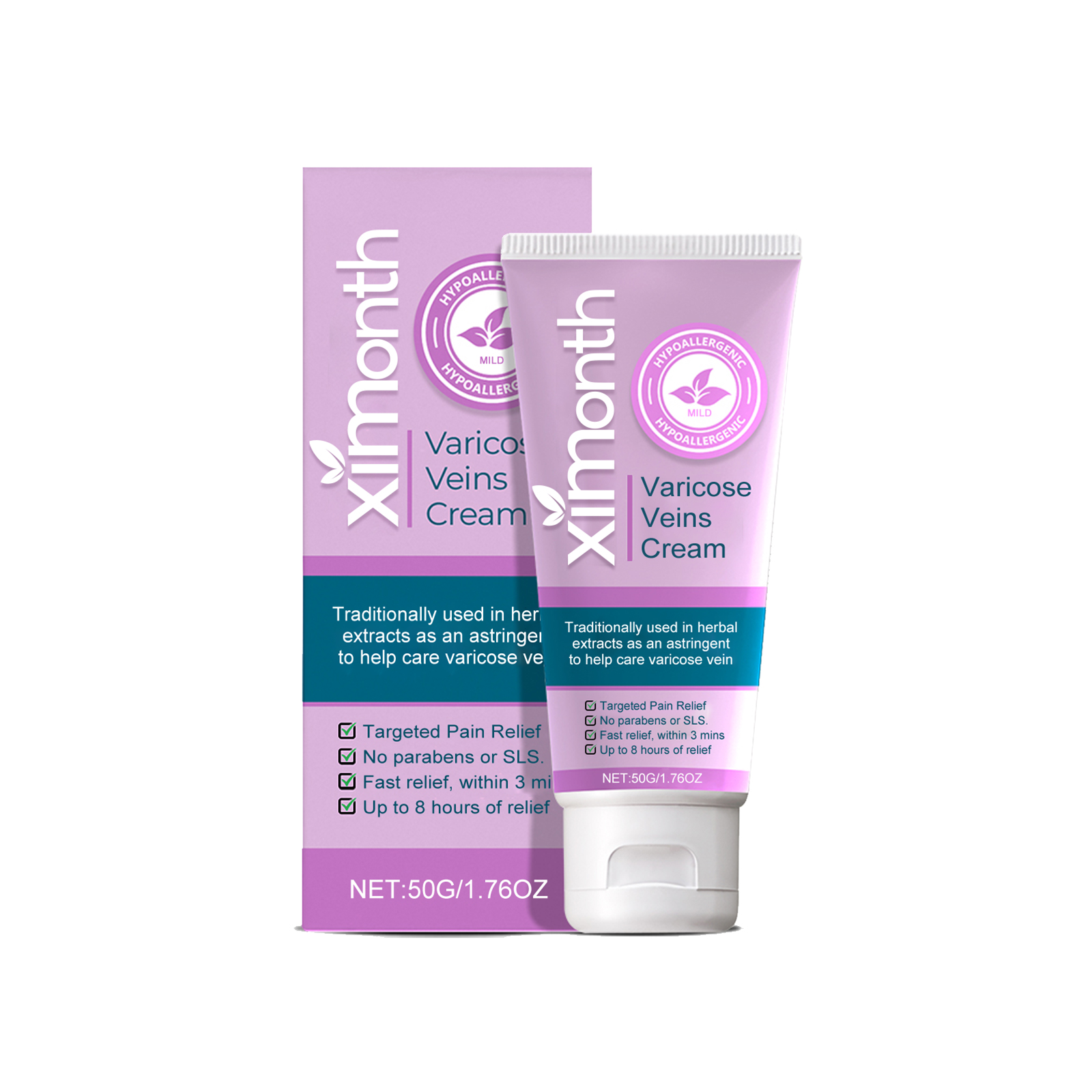 XIMONTH 静脉修护膏 缓解腿部肿胀蚯蚓腿曲张按摩静脉身体护理膏