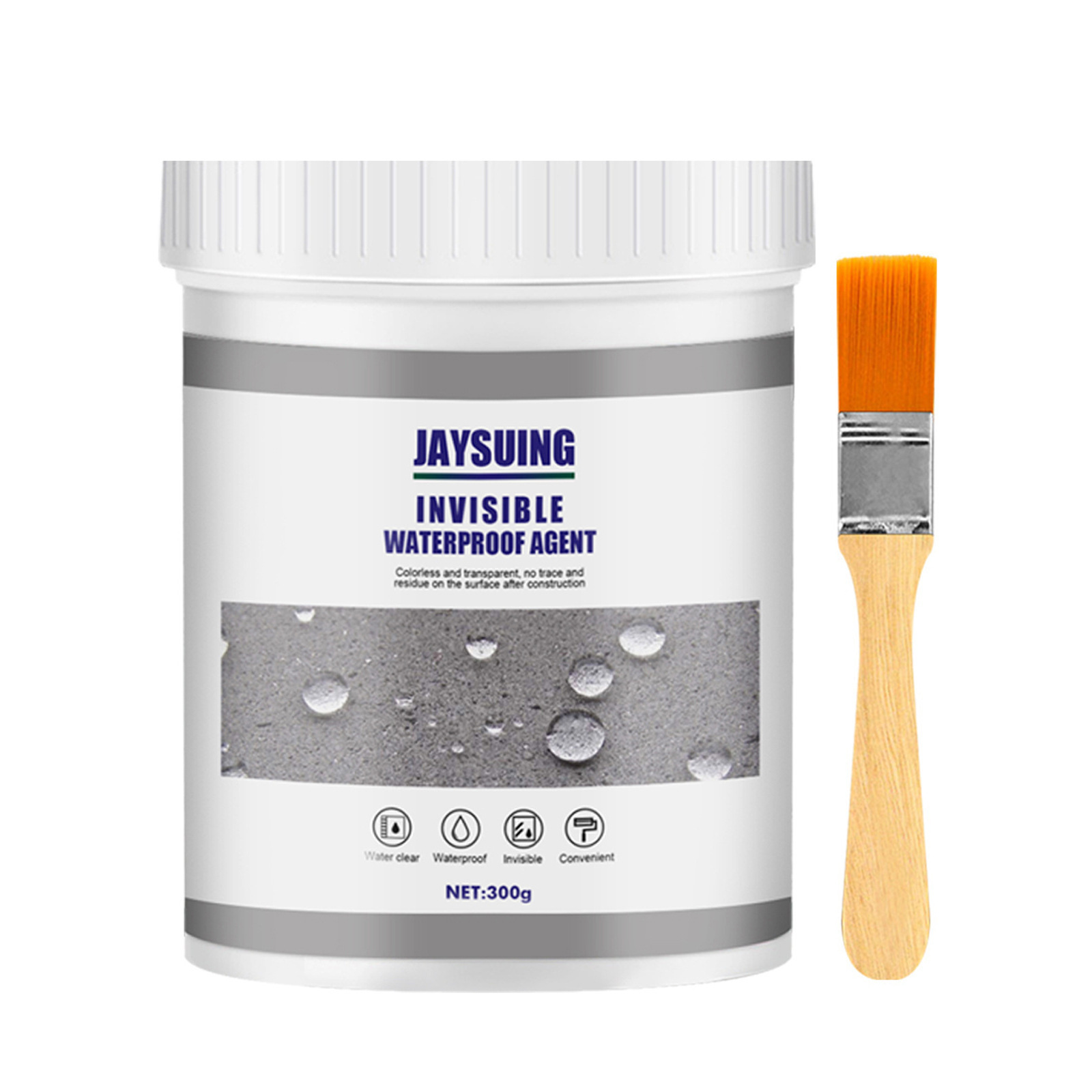 Invisible Waterproof Sealant Agent with Brush,Sealant Anti-Leakage Agent