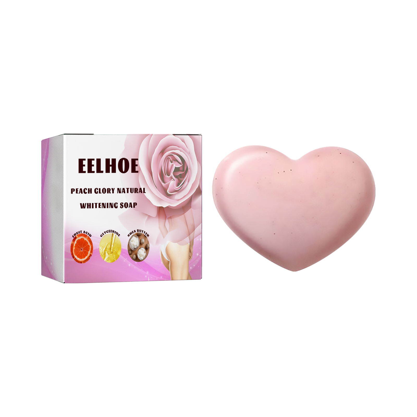 EELHOE Bath Soap, Acne Removal Moisturizing Brightening Skin Body Cleansing Soap_voghion.com