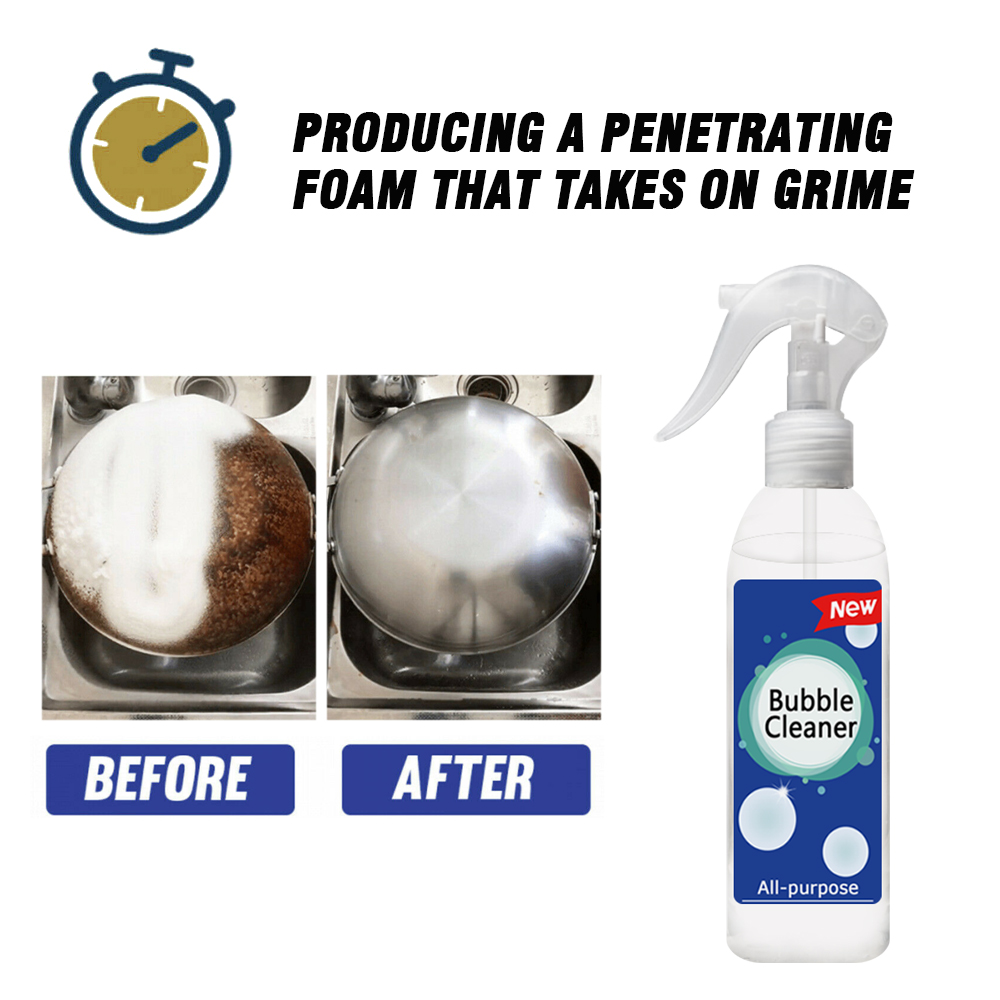 North Moon Kitchen Heavy Foam Cleaner Range Hood Stove Removal Cleaning Oil Stain Remover_voghion.com