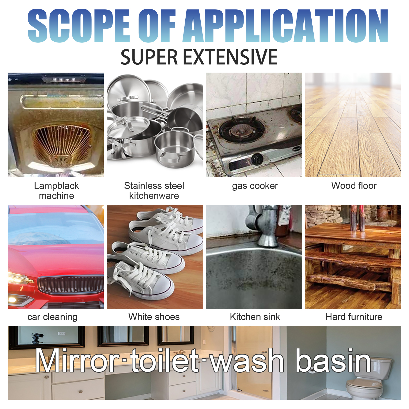 EELHOE Fabric Dry Cleaning Agent 30ml Multi-Purpose Removal Foam Type Oil Stain Cleaner_voghion.com