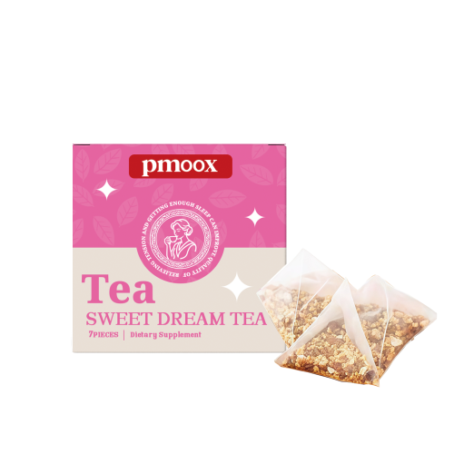 PMOOX 甜梦放松身心茶 草本配方含植物精华日常饮用身心舒适茶